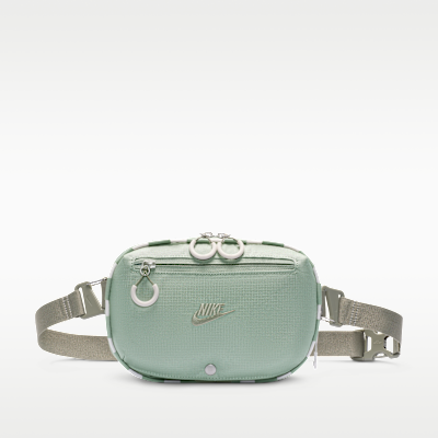 Nike gray × neon green sling bag Nike Sportswear Commute Sling Bag, 9L - Clay Green/Steam (1 each
